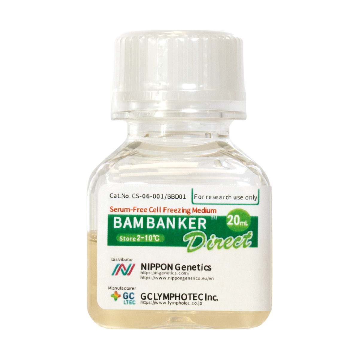 Bambanker™ Direct cell freezing medium bottle